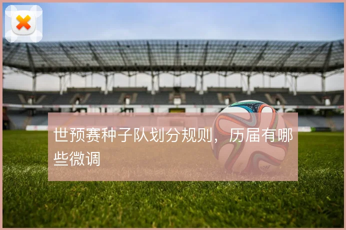 世预赛种子队划分规则，历届有哪些微调